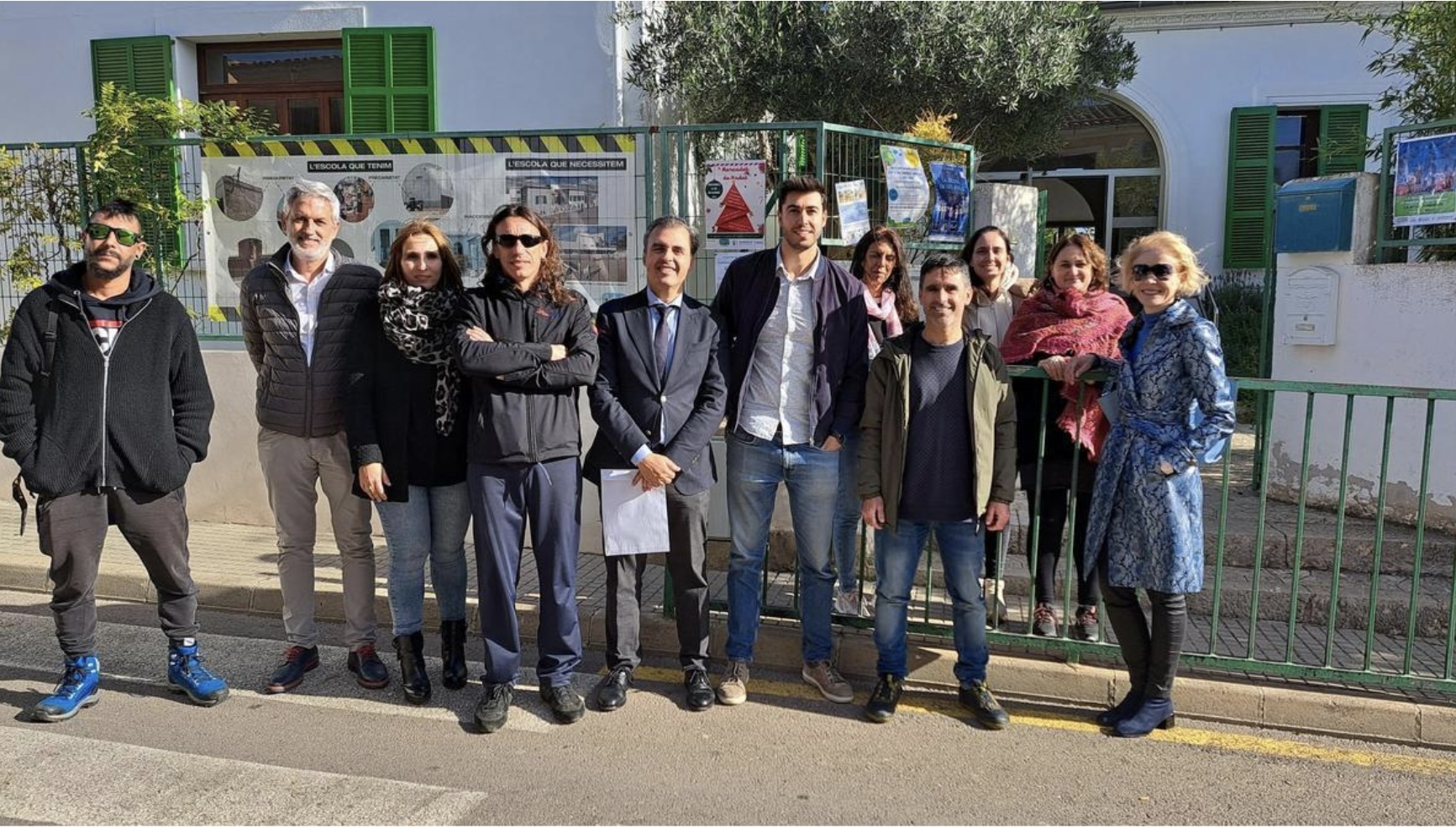 El conseller d’educació visita l’escola